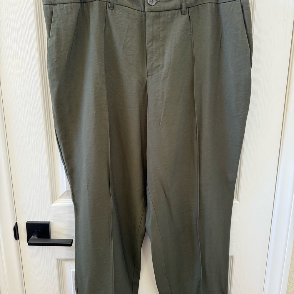 a new day Army Green Chinos